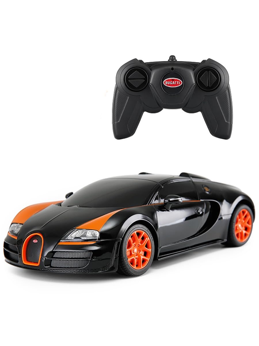 RASTAR 53900 1/18 Bugatti Veyron RC Car - Christmas Ideal Gifts for Play & Di...