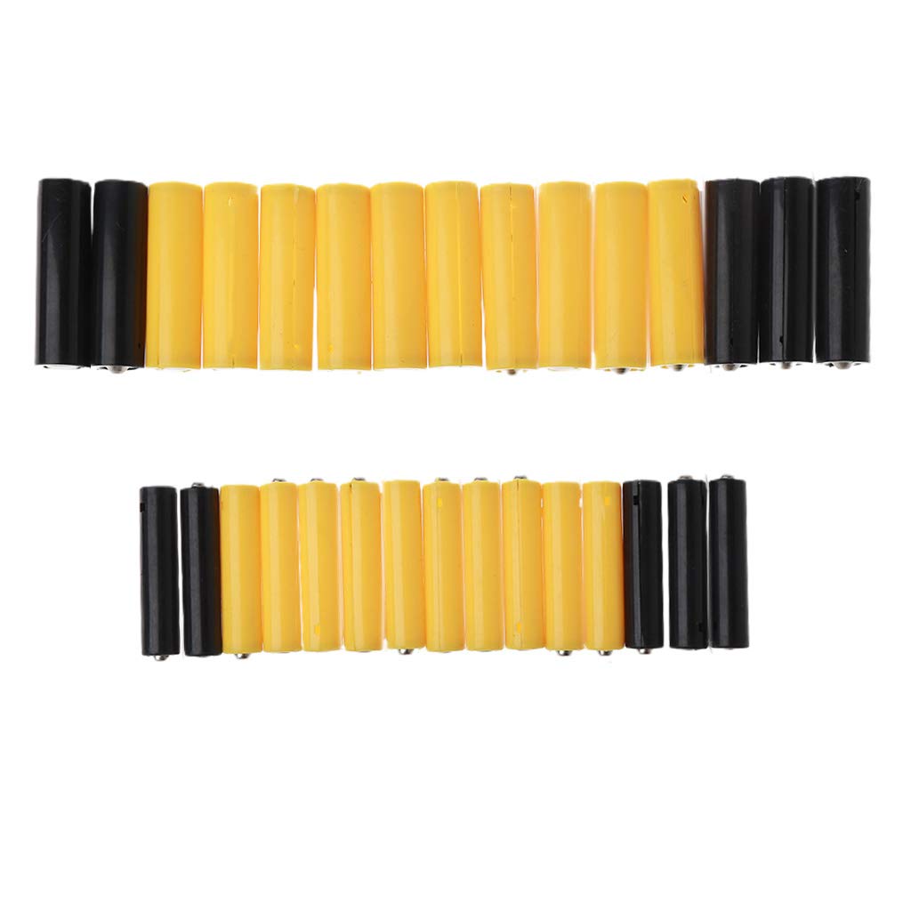 Adaptateur universel 10 en 1 5 piles AA + 5 piles AAA pour remplacer les piles AA AAA pour lumière LED de Noël, jouets, talkie-walkie et plus encore