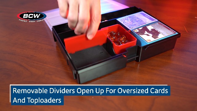 Amazon.com: BCW Prime X4 Gaming Box | Playing Card Storage Box for