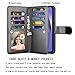 Njjex Galaxy A54 5G Case, for Samsung Galaxy A54 5G Wallet Case, [9 Card Slots] PU Leather ID Credit Holder Folio Flip [Detachable] Kickstand Magnetic Phone Cover & Lanyard for Samsung A54 [Black]