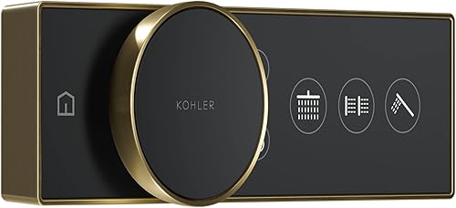 Miniatura 1 de KOHLER 28214-2MB Anthem - Control digital con pantalla táctil configurable, control digital para sistemas de ducha Kohler Anthem, latón moderno