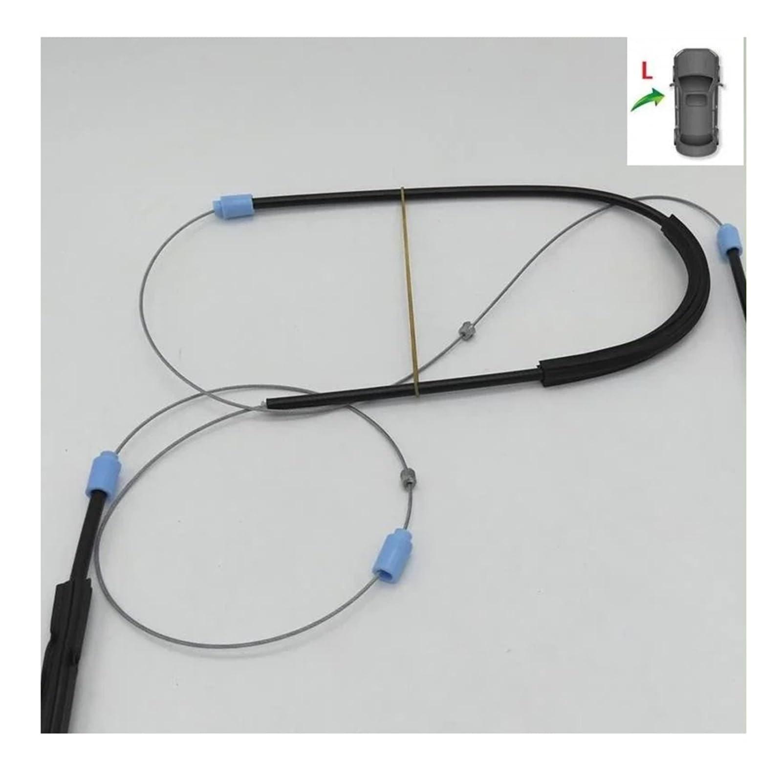Clip Elevalunas Para VW Para Passat B5 B5.5 1997 1998 1999 2000 2001 2002 2003 2004 2005 Kit De Reparación De Ventana Eléctrica Delantera Izquierda
