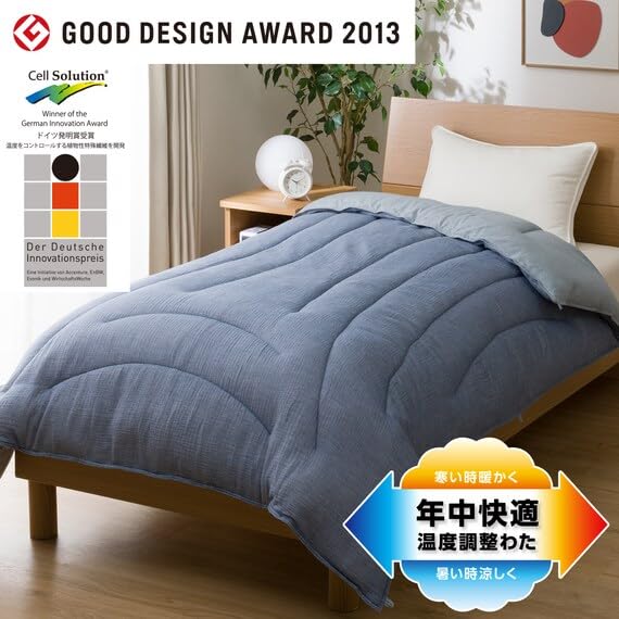 Amazon｜ニトリ(NITORI) そのまま使える温度調整掛け布団 クイーン BL