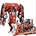 LUSTAR Transformers Devastator Juguete Rampage Bulldozer Figuras de Acción Anime Roles Modelo Dibujos Animados Juguete Regalo Coleccionable 18cm (7 Pulgadas)