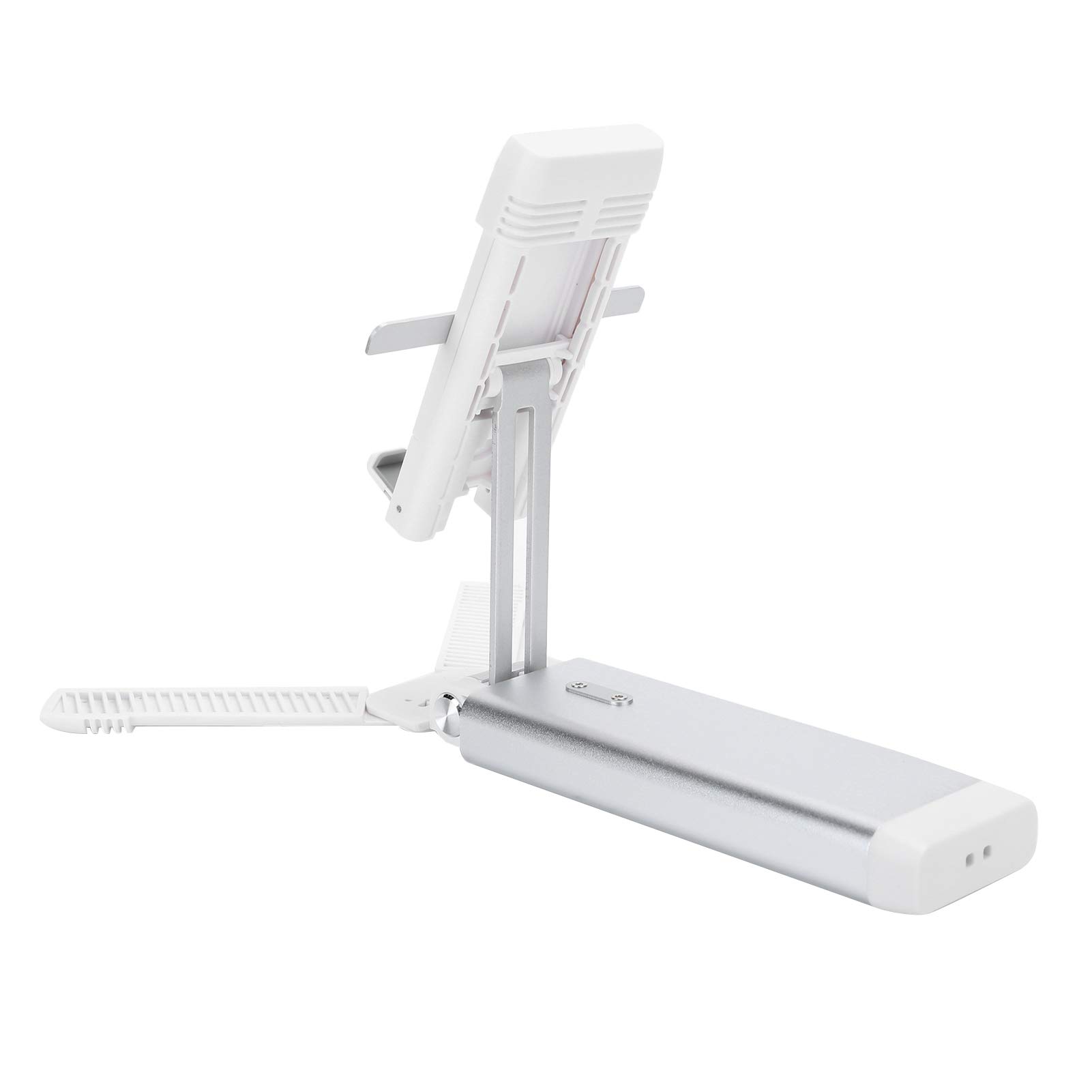 Ejoyous Supporto per Telefono Supporto per Telefono da Tavolo in Lega di Alluminio Staffa Pieghevole Regolabile per Telefoni e Tablet da 4 a 12,9 Pollici per Studio in Ufficio Streaming Live