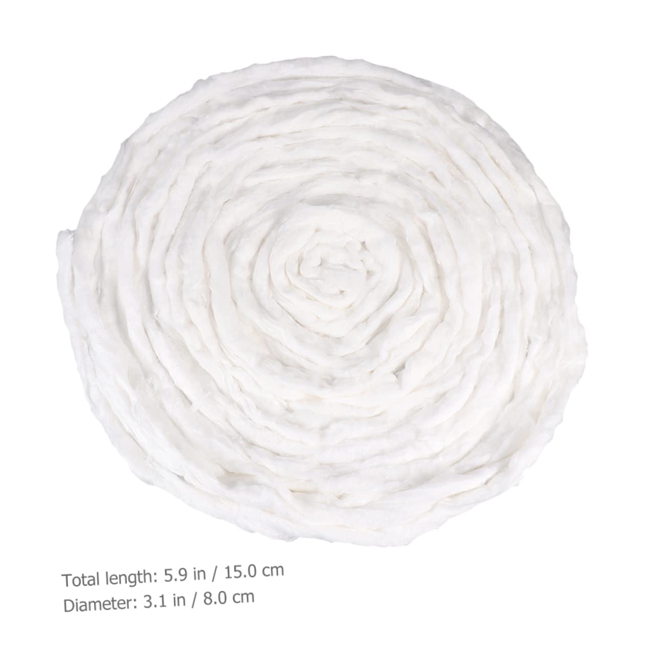 SAFIGLE 2bags Wide Range Salon Makeup Supplies Cotton Roll for Manicures Face Skin Care Soft Lightweight Cotton Pads