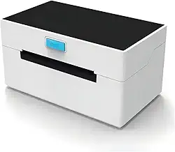 Impressora Térmica de Etiquetas Profissional, 104mm, Branca, Alta Velocidade 160mm/s, USB, Compatível com Windows e Mac OS, para Etiquetas Adesivas e Envios