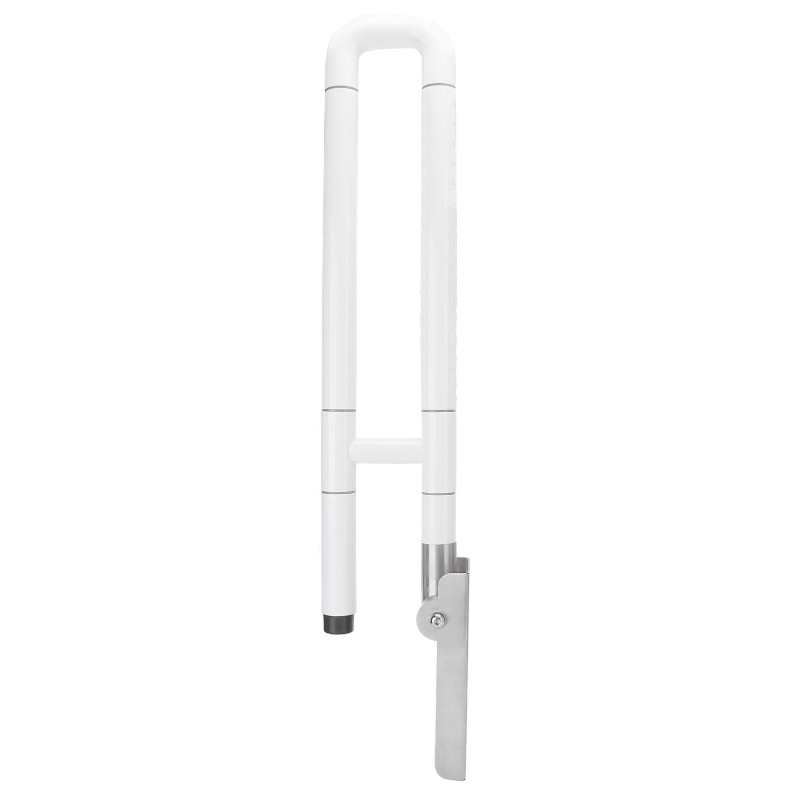 Pasamanos de Seguridad para Ducha Barra de Agarre Antideslizante para Discapacitados Fabricada en Acero Inoxidable Resistente Al óxido 60x20x10cm
