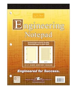 Roaring Spring Engineering Notizblock 21,6 x 27,9 cm