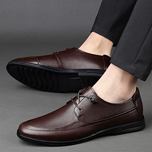 Men's Loafers Venetian Loafers Round Toe Simple Leather Lightweight Comfortable Anti-Slip Outdoor Slip-ons4