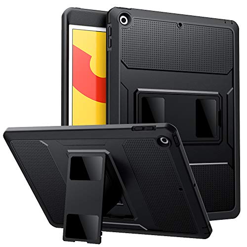 MoKo Case Fit New iPad 10.2 2019 (10.2 inch), [Heavy Duty] Shockproof Full
