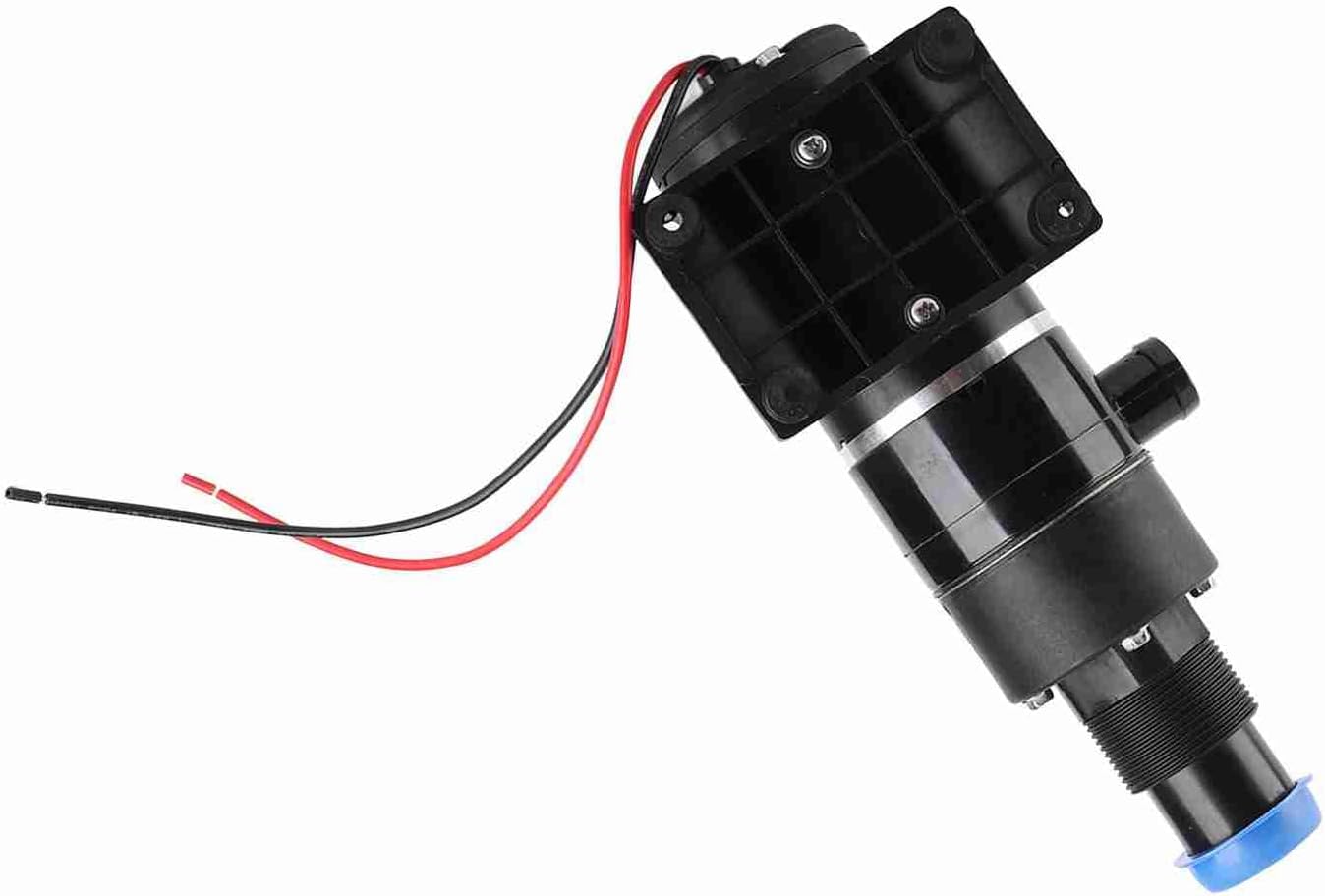 Dioche 12 Volt Macerator Self Priming Macerator Waste Pump | Run Dry Protection | DC Waste Pump for Marine, Yacht, RV | Easily Evacuates Holding Tanks in 3 Minutes