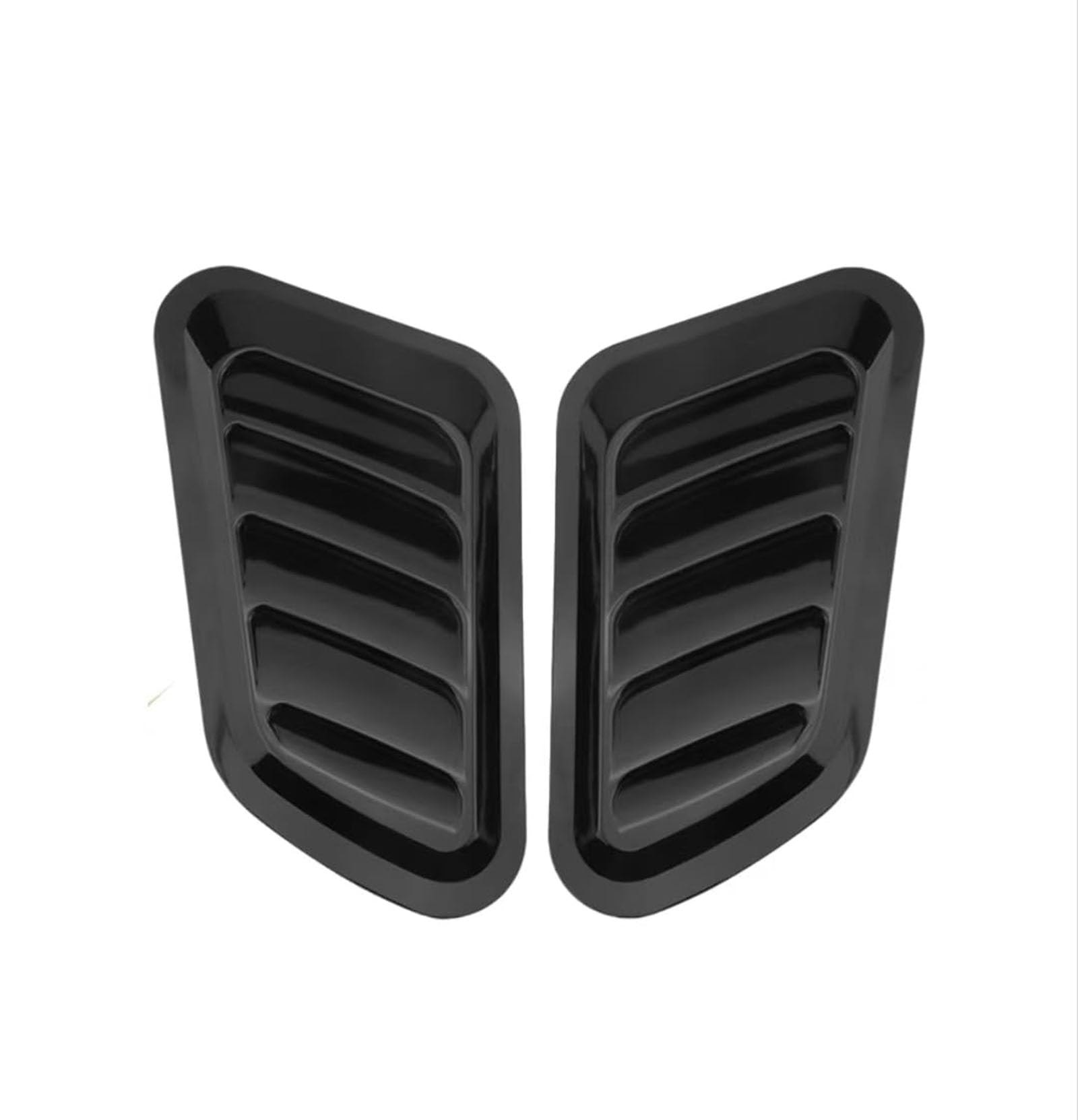 XXMMHTFD 2 Pcs Car Bonnet Vent for Nissan Almera Juke Leaf Micra Navara Pulsar Qashqai Qashqai+2 X-trail, Decorative Hood Vent Cover, Bonnet Scoop Air Flow Trim Panels, Exterior Styling,B