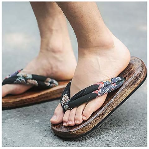 GXDJC Sabots en Bois pour Hommes Cover