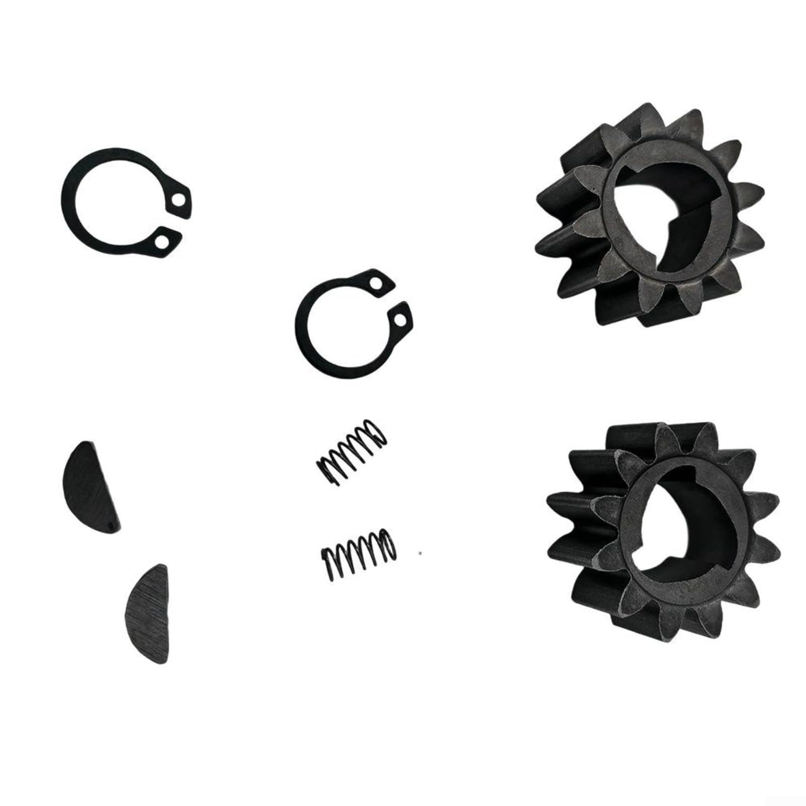 Kit de ruedas para cortacésped de 8 pulgadas con engranaje de transmisión para Honda HRN216 VKA VKAA A VYA VYAA Modelos compatibles 44710VR8N00ZA 42710VR8N00ZA (ruedas traseras + engranajes)