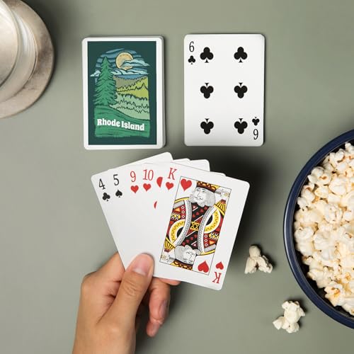 Lantern Press naipes poker Rhode Island 52 cartas miniatura 2
