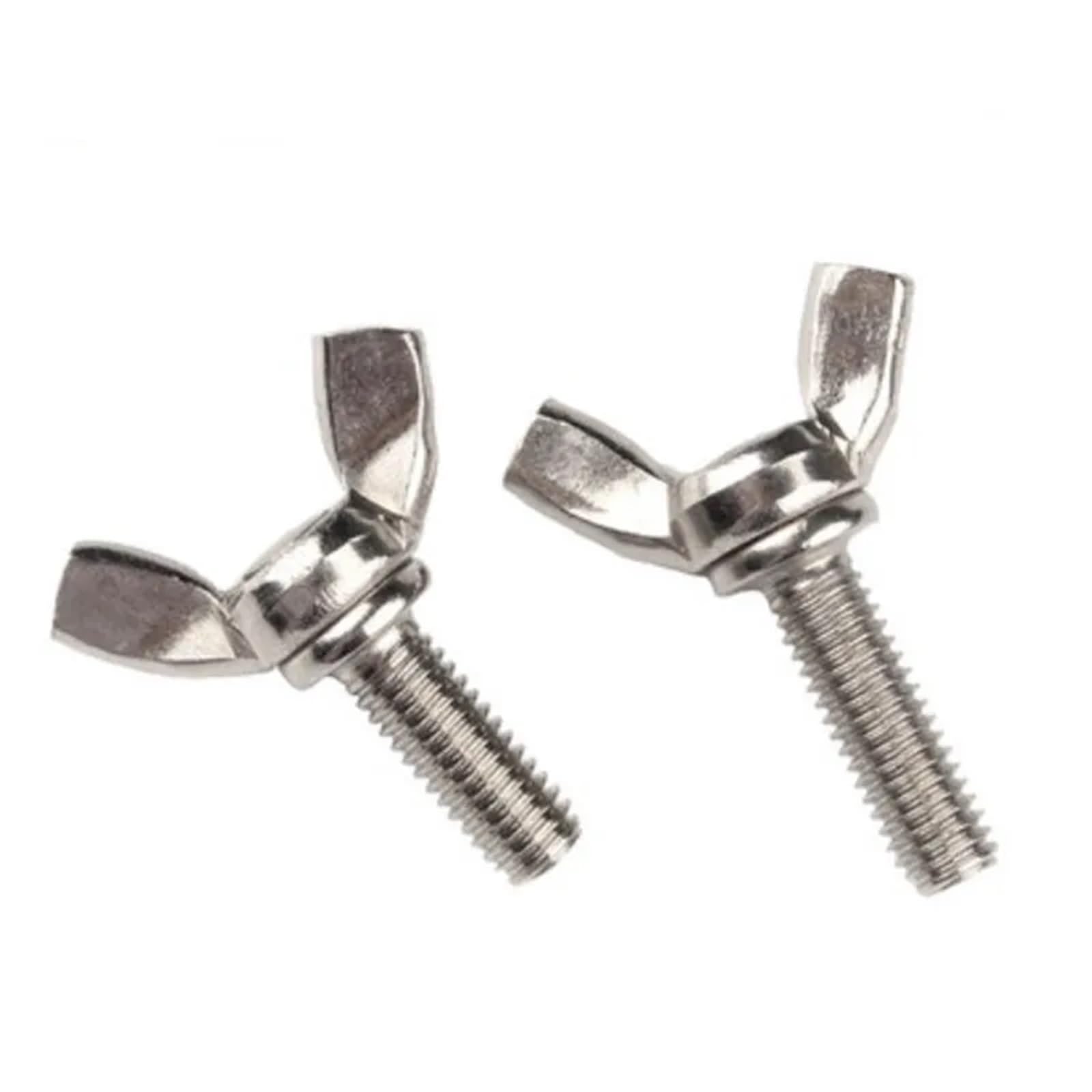 Wing Nuts Assortment Kit, Wing Nuts M3 Stainless Steel 10PC 6-50mm(50mm)