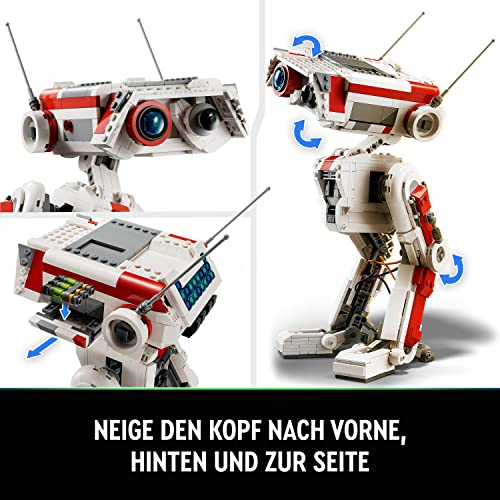 LEGO 75335 Star Wars BD-1, Modellbausatz, bewegliche Droidenfigur, Zimmer-Deko, Geschenkidee zum Geburtstag für Jungen & Mädchen, Teenager aus dem Videospiel Jedi: Fallen Order – Bild 5