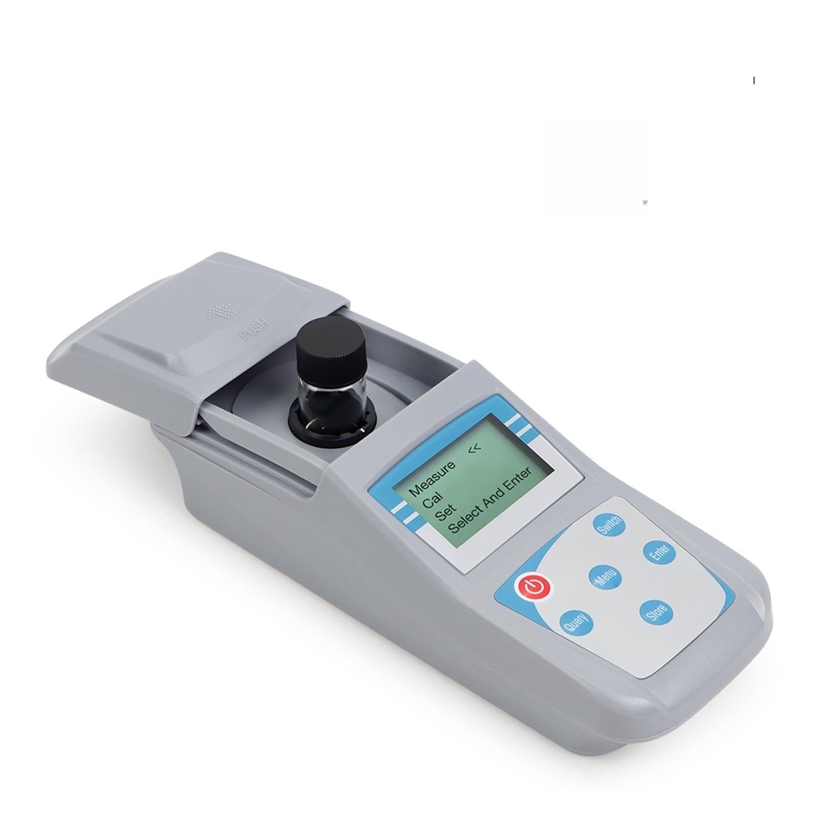 Digital Turbidimeter, Portable Handheld Turbidimeter Digital Turbidity Meter 0~200/1000 NTU Scattered Light Tester(ZD-10A (0-1000NTU))