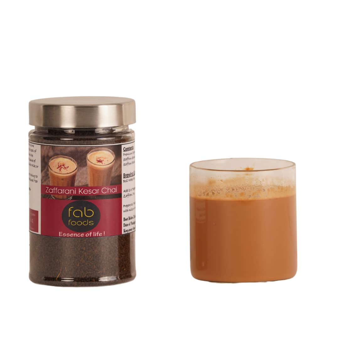 Zaffrani Kesar Chai (Indian Traditional Tea)|125 Grams | Organic premium Tea| Saffron Tea | Natural | Healthy| CHOCOLATE CHAI (ZAFFRANI KESAR) (B09M72T4HY) Amazon Price History, Amazon Price Tracker
