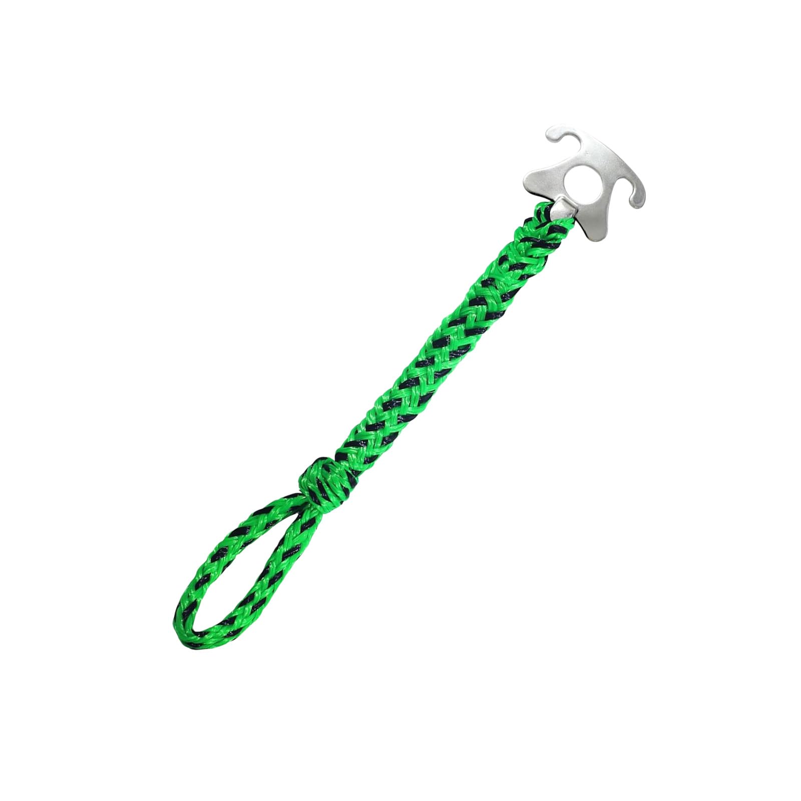 Kaeltsyn Green Black Rope 316 Stainless Steel Boats Tow Line Lightweight & Easy To Use Tow Cable For Safe Towing Of Inflatables & Water Toy Marine Grade Rustproof Steel Cable
