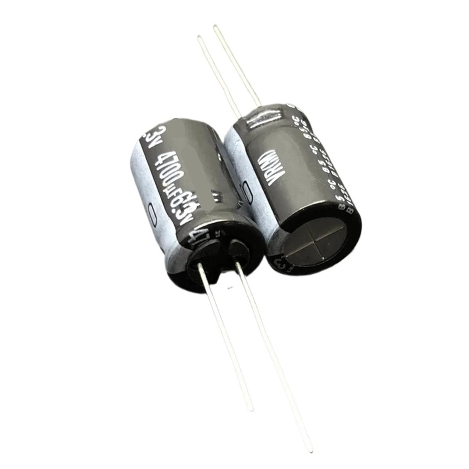 Condensateur 4700uF 6,3V VR aluminium radial 12,5 x 20 mm pour réparation de carte mère
