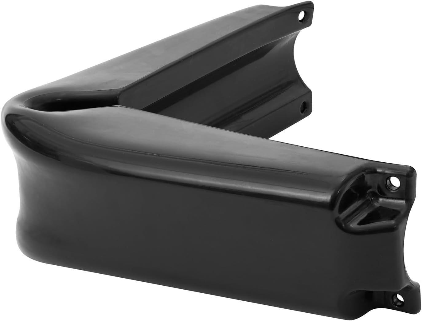 PVC Boat Fenders for Docking, Flexible Boat Dock Bumpers for Straight Edge & Corners, Pontoon Corner Guard, 21 in. L x 4 in. W, Pack of 2