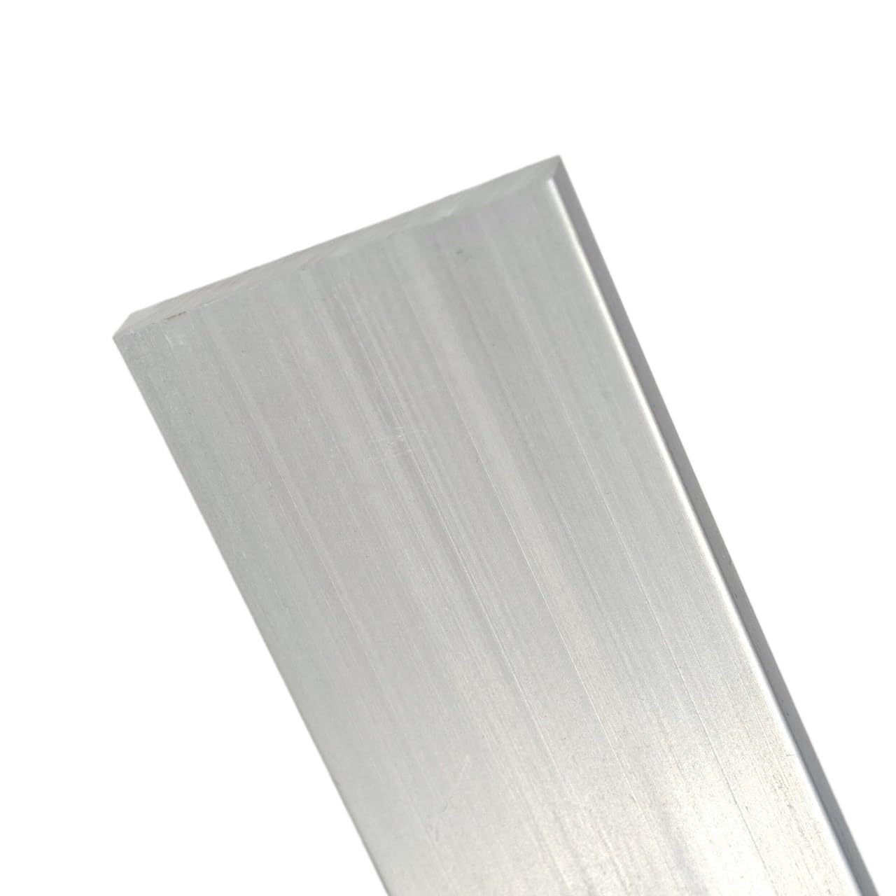 Decorative Panel Length 500mm Aluminum Flat Bar Plate Width 10mm 20mm 30mm 40mm 50mm Thickness 3mm 4mm 5mm for DIY(5x40x500mm)