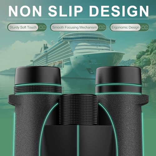 image for occer Waterproof Binoculars for Adults High Powered - 10x42 Binoculars