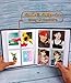 GPIRAL Mini Photo Album 208 Vertical Photos - Linen 2x3 Photo Album Compatible with K-pop Photocards, Fujifilm Instax Mini Film 7s 8 9 11, Polaroid Snap, Zip Printer, Orange