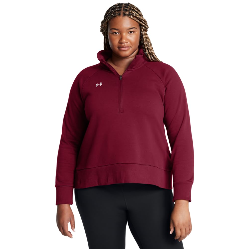 Under Armour Women's (625) Cardinal / / White Underarmourrivalfleecehalfzip