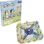 Trouble-Bluey-Edition-Board-Fun-Game-for-Kids-Ages-5-and-Up-Game-for-2-4-Players-Race-Bluey-Bingo-Bandit-or-Chilli-to-The-Finish-Amazon-Exclusive-Mutlicolored-1-unit