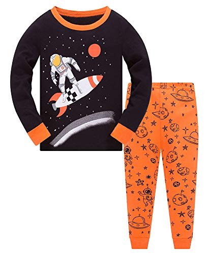 Colobe Garçons Ensembles de Pyjama Coton Mignonne Requin Astronaute Bébé Noël Vêtements Cover
