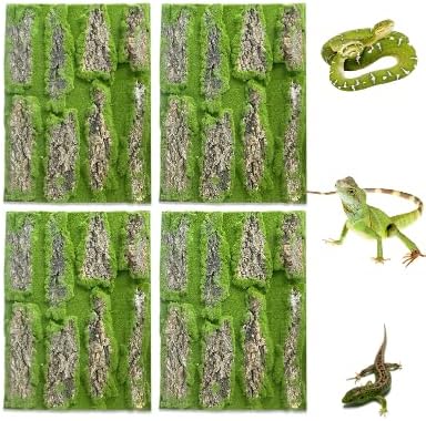 Fundo para Terrário de Casca Natural com Musgo Artificial kathson 40 x 30 cm – Pacote com 4