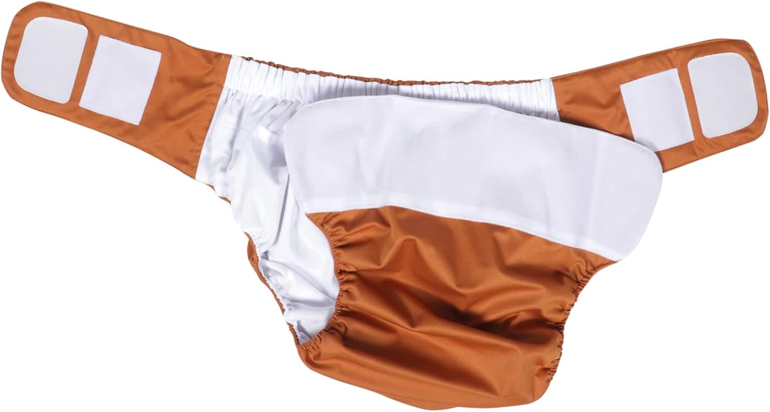 KOMBIUDA Reusable Adult Diaper Waist Leakproof Design for Breathable Sticky Urinal Pant for Elderly and Home Use Fits to Feet