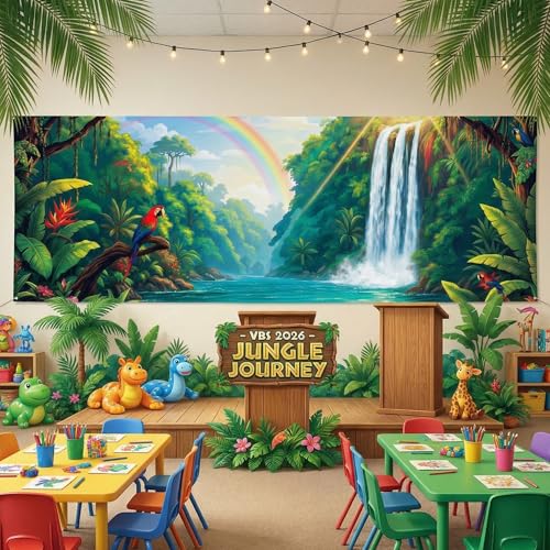 Fondo de Selva Tropical Moukeren 240x110 cm miniatura 4
