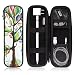 MoKo Holder Case for Apple Pencil/Apple Pencil 2, PU Leather Case for Samsung Stylus Pen Surface Pen, Fit New iPad 10.2 2019/iPad Air (3rd Gen) 10.5"/iPad Mini(5th Gen) 7.9" 2019 Pencil, Lucky Tree