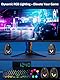 OROW PC Lautsprecher,10W RGB Gaming Lautsprecher für PC oder Laptop USB-Betriebene,3.5mm Jack,Desktop Speakers mit Buntem LED-Licht,Mini Computer Lautsprecher,pc Boxen Gaming(S208)