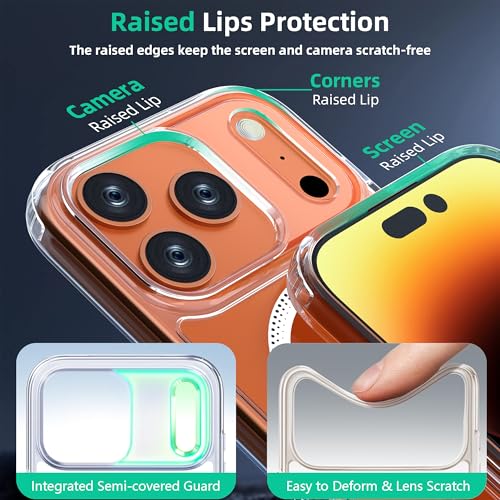 Image of ONES Magnetic for iPhone 17 Pro Max Slim Case, [Compatible with Magsafe] [Military-Grade Drop Protection][Anti-Yellowing], Shockproof Protective Cover for iPhone 17 Pro Max, Scratch-Resistant