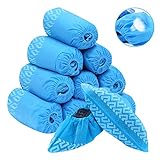 ✔ EINE GRÖSSE PASST AM MEISTEN - Unsere Vlies-Schuhüberzüge in Industriequalität verfügen über integrierte doppelte Gummibänder, die sich flexibel an die meisten Herren- und Damenschuhe anpassen lassen und die Schuhüberzüge an Ihre Füße anpassen, super bequem und atmungsaktiv machen.