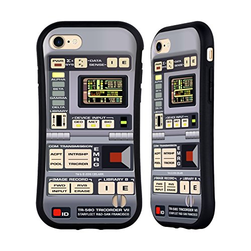 Head Case Designs Officially Licensed Star Trek Tricorder Gadgets TNG Hybrid Case Compatible with Apple iPhone 7 / iPhone 8 / iPhone SE 2020