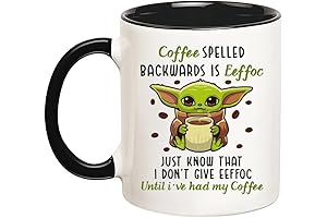 Alien Mug: Coffee, Backwards, Spells 'Eeffoc'