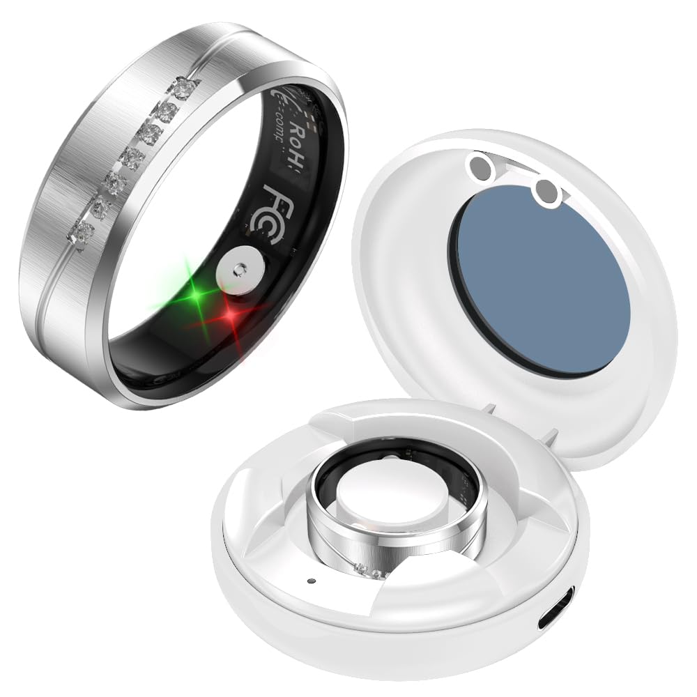 findtime Smart Ring für Damen Herren Gesundheit Ring Fitness Tracker Ringe