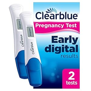 Clearblue Zwangerschapstest – Digitale vroege detectie, digitale resultaten 5 dagen vroeg, 2 digitale tests