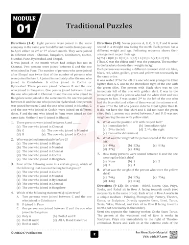 Image of The Puzzle Dominator: Advanced Mains Level Puzzles & Seating Arrangements for SBI, IBPS, RBI,SEBI,RRB,Insurance and Other Banking Exams | 2000+ ... (English Printed Edition) by Saurav Singh