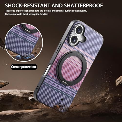 Étui iPhone 13 Pro Max marron avec support à rabat horizontal et coque rigide - 7