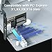 XikeStor 2.5Gb PCIe Network Card with Intel I226-V Chip, 2.5GBase-T Network Adapter NIC, PCIe 3.1 X1, PCI Express Gigabit Ethernet Card for Windows 10/11, Linux Kernel 5.16.18/RHEL8.6, VMware ESXi8.0