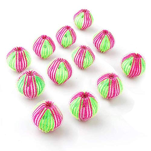 12 Stk Ball Waschen, Wasch Trockner Ball, Wiederverwendbar und Ungiftig, für Waschmaschine und Trockner, Reduzieren Sie die Trocknungszeit, erhalten