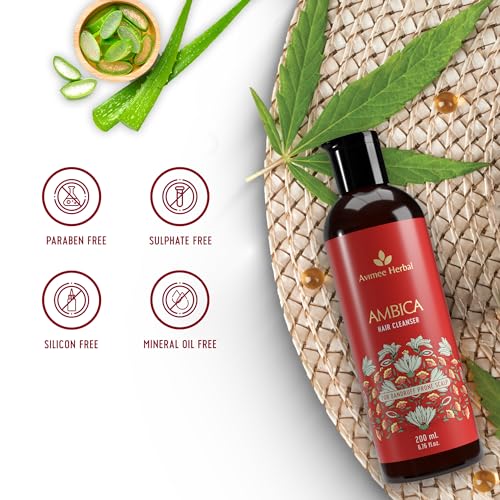 Avimee Herbal Ambika Hair Cleanser | Fights Dandruff & Moisturises Scalp Naturally | With Aloe Vera, Apple Cider Vinegar, Tea Tree Oil & Neem Oil |... - Image 5