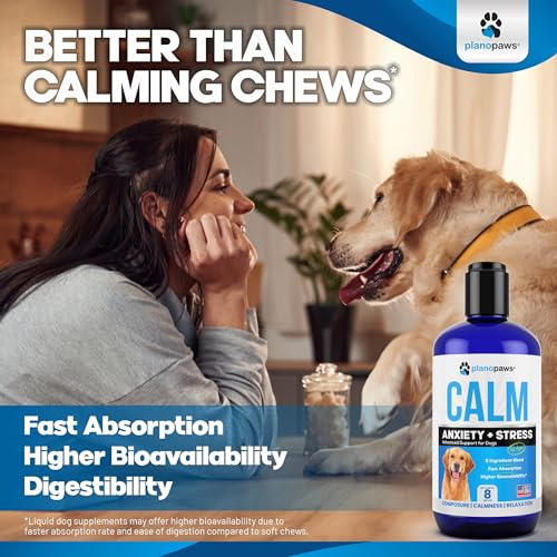 Dog-Anxiety-Relief-Faster-Absorption-Than-Hemp-Calming-Chews-for-Dogs-Dog-Calming-Chews-Alternative-Hemp-Oil-and-Melatonin-for-Dogs-Liquid-Dog-Calming-Treats-for-Thunder-Fireworks-Sleep-Aid Dog Anxiety Relief Faster Absorption Than Hemp Calming Chews for Dogs Dog Calming Chews Alternative Hemp Oil and Melatonin for Dogs Liquid Dog Calming Treats for Thunder Fireworks Sleep Aid
